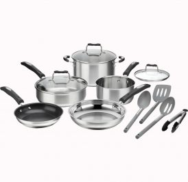 Jogo de Panelas Cuisinart P87-12 Aço Inox 12 Peças - Imagem 1