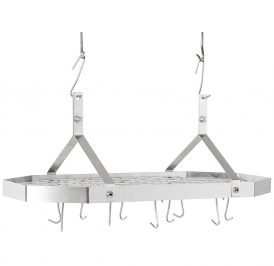 Rack Suspenso Cuisinart CRC-29BP1 Octogonal de Pendurar Panelas Aço Inoxidável - Imagem 1