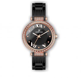 Relógio Feminino Daniel Klein Premium DK.1.12293-5 Preto/Ouro - Imagem 1