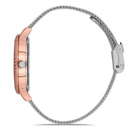 Relógio Feminino Daniel Klein Premium DK.1.12532-6 Prata/Rosa Ouro - Imagem 2