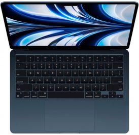 Notebook Apple MacBook Air M2 8C CPU/8C GPU/8GB/256GB SSD/13.6” Meia Noite – MLY33LL/A - Imagem 2