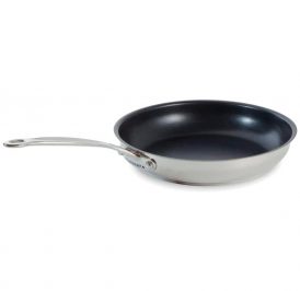 Frigideira Cuisinart 722-24NS Antiaderente Indução Inoxidável 25CM - Prata - Imagem 2