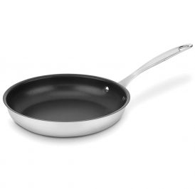 Frigideira Cuisinart 722-24NS Antiaderente Indução Inoxidável 25CM - Prata - Imagem 1