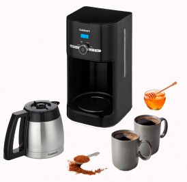 Cafeteira Cuisinart Thermal Classic 10 Xícaras 110V - Preta DCC-1170BK - Imagem 4
