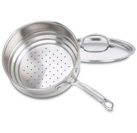 Vaporizador com Tampa Cuisinart 7116-20 Universal 20CM - Prata - Imagem 1