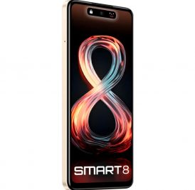 Smartphone Infinix SMART 8 Pro Dual SIM 4GB+128GB 6.6″ OS 13 – Ouro Brilhante X6525B BR - Imagem 4