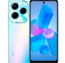 Smartphone Infinix HOT 40 Pro X6837 Dual SIM 8GB+256GB 6.78″ OS 13 Palm Blue BR 10057562 - Imagem 1