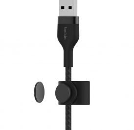 Cabo Belkin BoostCharge Pro 1M USB-A/Lightning Preto - CAA010BT1MBK - Imagem 2