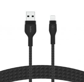 Cabo Belkin BoostCharge Pro 1M USB-A/Lightning Preto - CAA010BT1MBK - Imagem 4