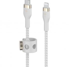Cabo Belkin BoostCharge Pro Flex 2M USB-C/USB-C 60W Branco - CAB011BT2MWH - Imagem 2