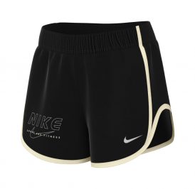 Short Nike Feminino One Dri-Fit Tempo XS Preto/Bege – FB6855010 - Imagem 1
