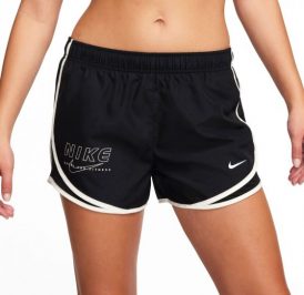 Short Nike Feminino One Dri-Fit Tempo XS Preto/Bege – FB6855010 - Imagem 3