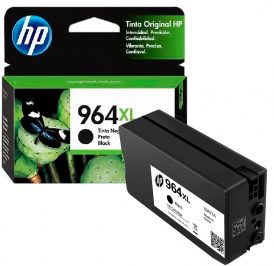 Cartucho HP 964XL Preto - 3JA57AL - Imagem 1