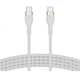 Cabo Belkin BoostCharge Pro Flex 2M USB-C/USB-C 60W Branco - CAB011BT2MWH - Imagem 4