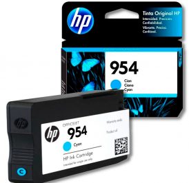 Cartucho HP 954 10ML Ciano - L0S50AL 1 Cartucho HP 954 10ML Ciano - L0S50AL - Image 1