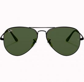 Óculos Ray Ban Unissex RB3689 914831 58 - Preto Polido - Imagem 1