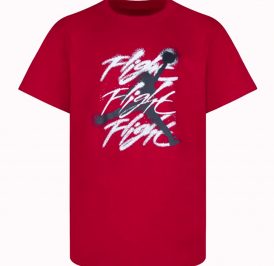 Camiseta Nike Infantil Masculina Jumpman Flight Spray S - Vermelha 95C814-R78 - Imagem 1