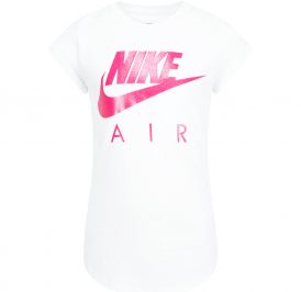 Camiseta Nike Infantil Feminina Air 6X - Branca 36F268-W7S - Imagem 1