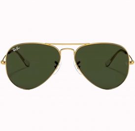 Óculos Ray Ban Masculino RB3025 L0205 58 - Ouro Polido - Imagem 1