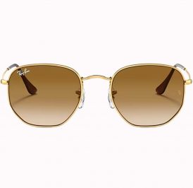 Óculos Ray Ban Unissex RB3548 001/51 51 - Ouro Polido - Imagem 1