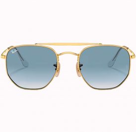 Óculos Ray Ban Masculino RB3648 001/3F 54 - Ouro Polido - Imagem 1