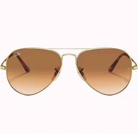 Óculos Ray Ban Unissex RB3689 914751 58 - Ouro Polido - Imagem 1