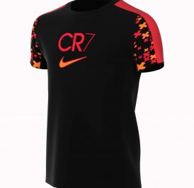 Camiseta Nike Infantil Masculino CR7 Academy23 XL - Preto FJ6176-010 - Imagem 1