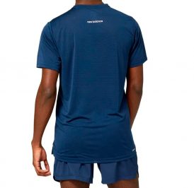 Camiseta New Balance Masculino Accelerate L Azul - MT23222NGO - Imagem 2