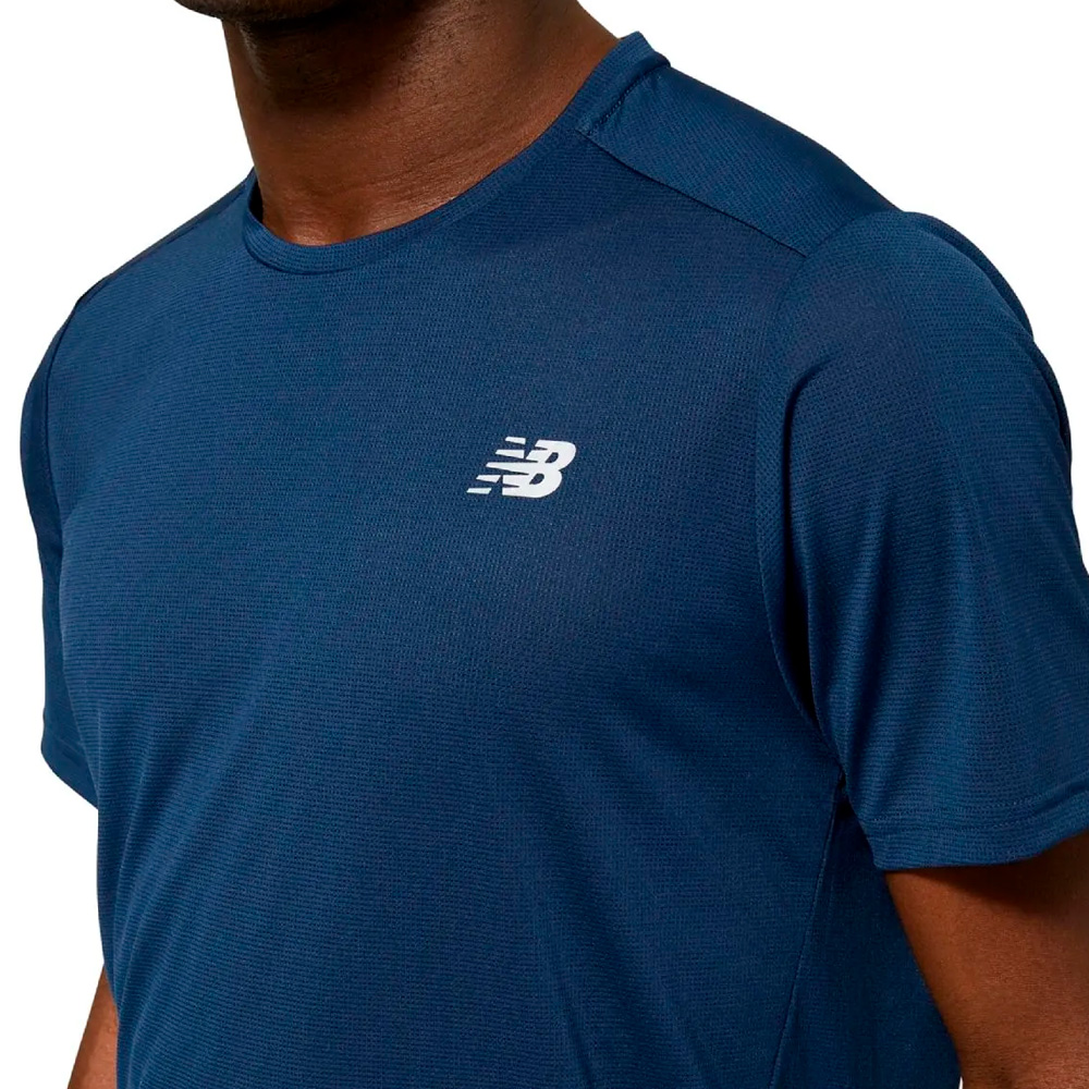 Camiseta New Balance Masculino Accelerate M Azul - MT23222NGO 2 192259 1200 1600