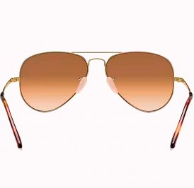 Óculos Ray Ban Unissex RB3689 914751 58 - Ouro Polido - Imagem 2