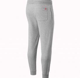 Calça New Balance Masculina Essentials Stacked Logo S - Cinza MP03558AG - Imagem 2