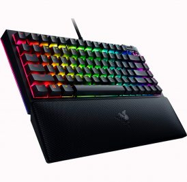 Teclado Gamer Mecânico Razer BlackWidow V4 75% RGB USB Inglês - Preto RZ03-05000200-R3U1 - Imagem 2