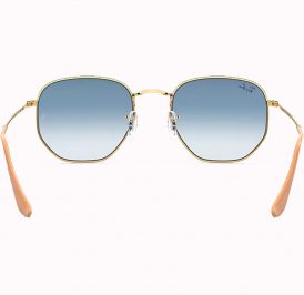 Óculos Ray Ban Unissex RB3548 001/3F 54 - Ouro Polido 5 Óculos Ray Ban Unissex RB3548 001/3F 54 - Ouro Polido - Image 2