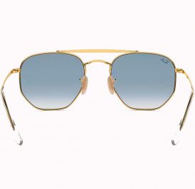 Óculos Ray Ban Masculino RB3648 001/3F 54 - Ouro Polido - Imagem 2
