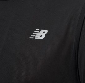 Camiseta New Balance Masculino Accelerate S Preto - MT23222BK - Imagem 3