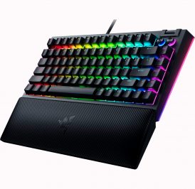 Teclado Gamer Mecânico Razer BlackWidow V4 75% RGB USB Inglês - Preto RZ03-05000200-R3U1 - Imagem 3