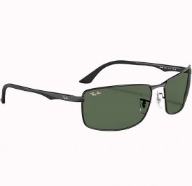Óculos Ray Ban Masculino RB3498 002/71 61 - Preto Polido - Imagem 3