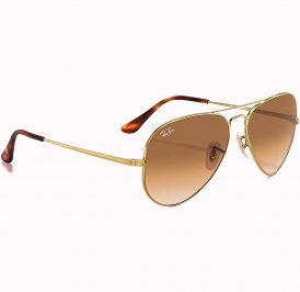 Óculos Ray Ban Unissex RB3689 914751 58 - Ouro Polido - Imagem 3
