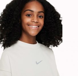 Moletom Nike Feminino Crew-Neck Sweatshirt XL - Light Bone FN8652-072 - Imagem 3