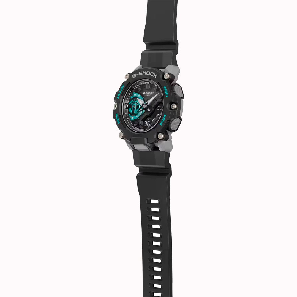 Relógio Masculino Casio G-SHOCK GA-2200M-1ADR - Preto/Azul 2 3 86