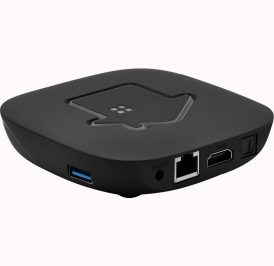 Receptor FTA HTV H8 4K Ultra HD 2GB+16GB Wi-Fi/HDMI/USB Bivolt - Preto - Imagem 3