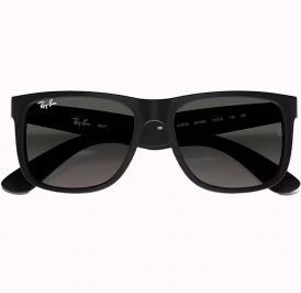 Óculos Ray Ban Unissex RB4165 601/8G 54 - Preto Fosco - Imagem 4