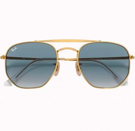 Óculos Ray Ban Masculino RB3648 001/3F 54 - Ouro Polido - Imagem 4