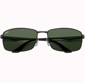Óculos Ray Ban Masculino RB3498 002/71 61 - Preto Polido - Imagem 4