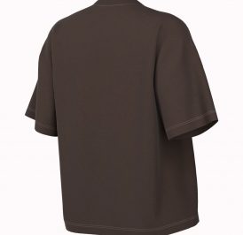 Camiseta Nike Feminina Sportswear M - Marrom FJ9754-237 7 Camiseta Nike Feminina Sportswear M - Marrom FJ9754-237 - Image 4