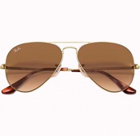 Óculos Ray Ban Unissex RB3689 914751 58 - Ouro Polido - Imagem 4