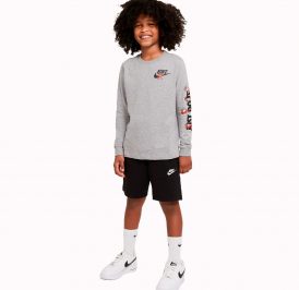 Short Nike Infantil Masculino Sportswear M - Preto DA0806-010 - Imagem 6