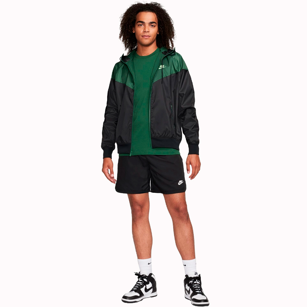 Casaco Nike Masculino Sportswear Windrunner L - Black Spruce DA0001-016 5 6 6