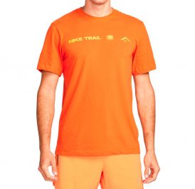 Camiseta Nike Masculino Trail M Laranja - FN0825893 - Imagem 3