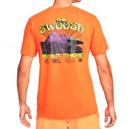 Camiseta Nike Masculino Trail M Laranja - FN0825893 - Imagem 4